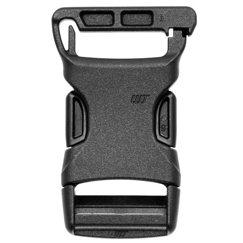 Gurtverschluss, Schnalle, Klemmverschluss, Gurtband-Adapter, Schwarz