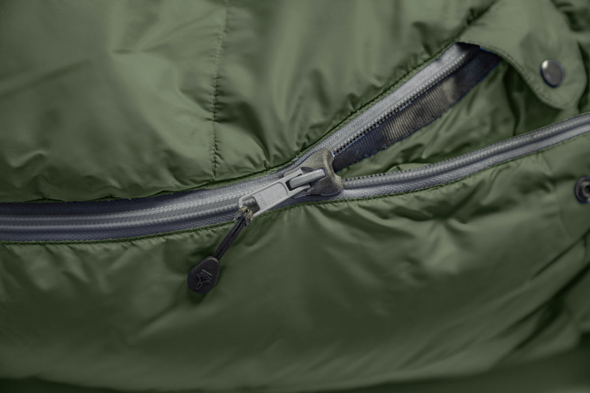 Reißverschluss, Jacke, Windjacke, Militärgrün, Nylon