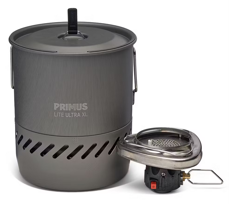 camping stove, gas stove, portable stove, black, compact