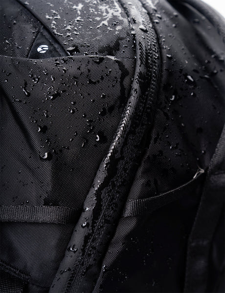 Schultergurt, Nylon, Wasserdicht, Regenjacke, Schwarz