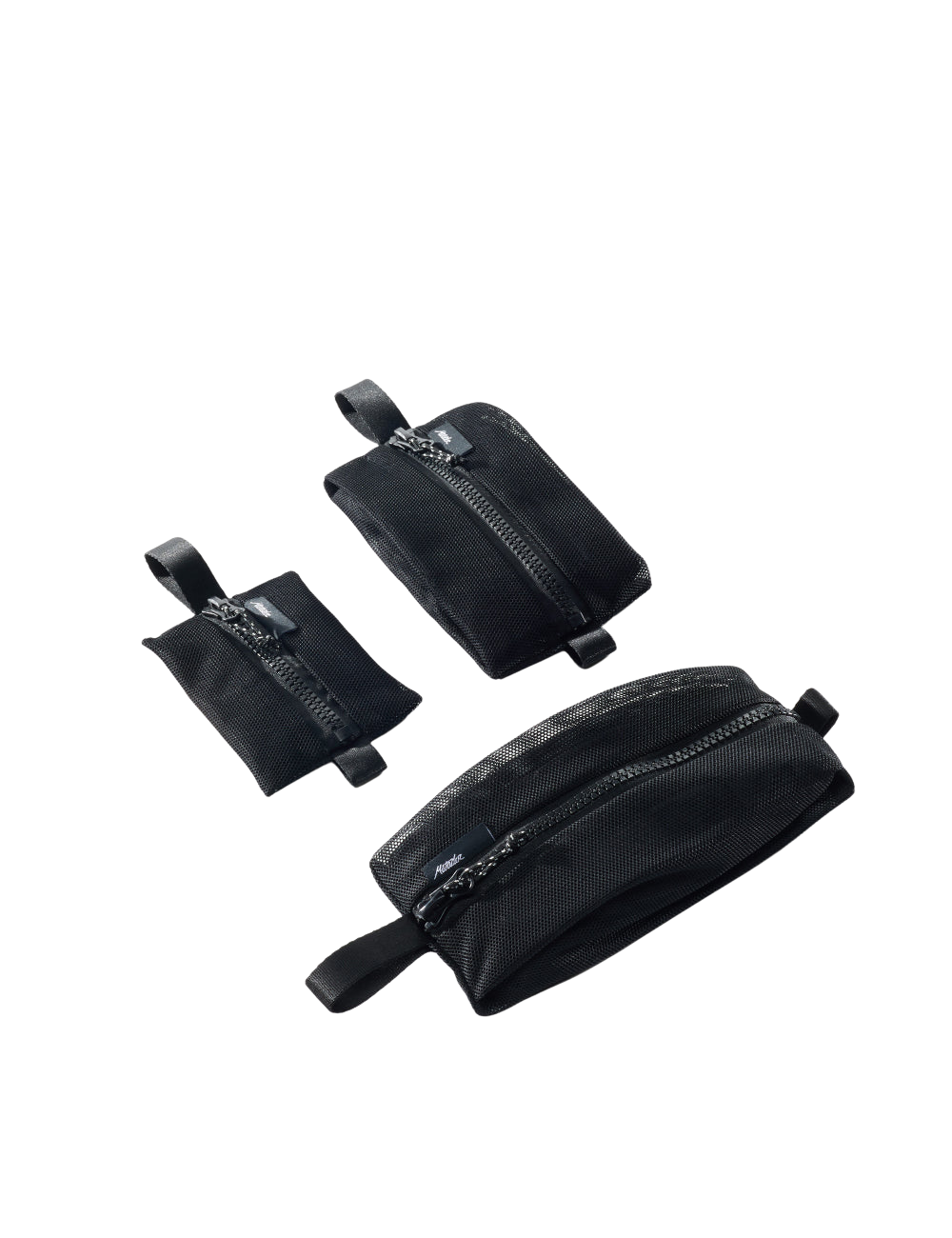 Mini Taschen, Reißverschluss-Taschen, Schwarze Taschen, Netztaschen, Reisezubehör