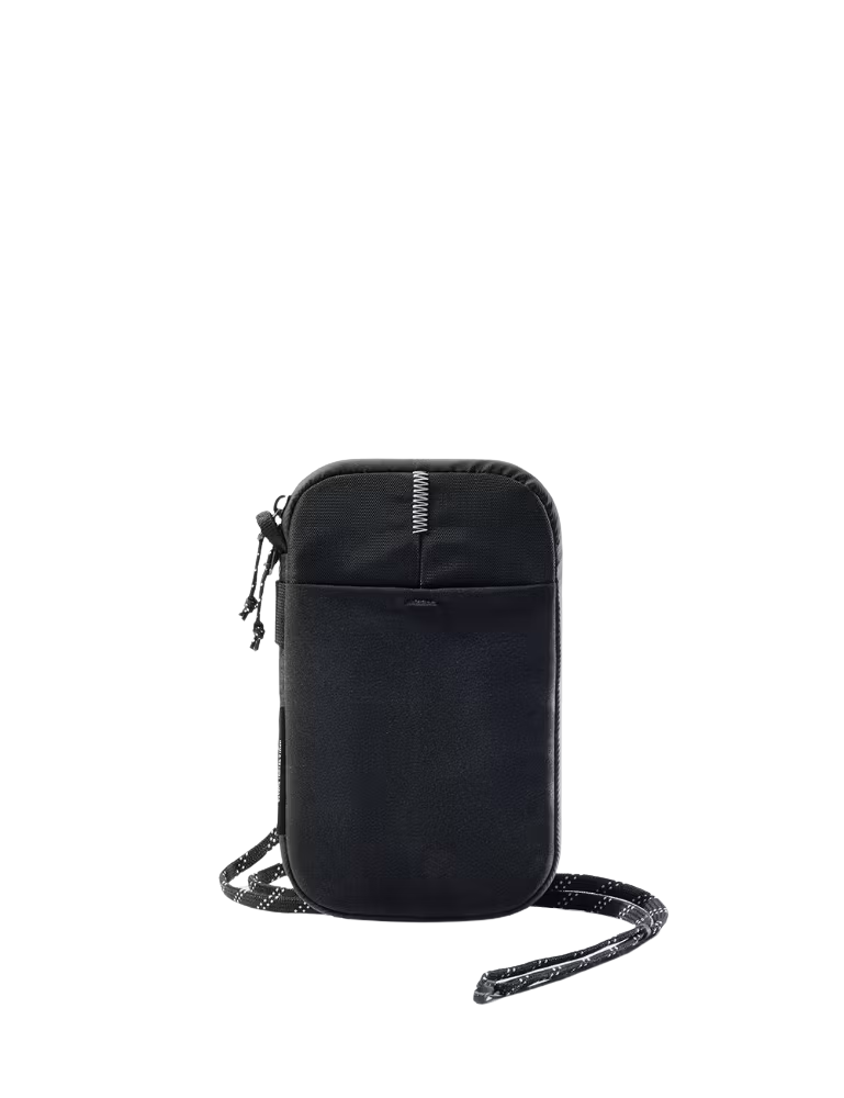 crossbody, phone pouch, schwarz, kompakt, Tragegurt