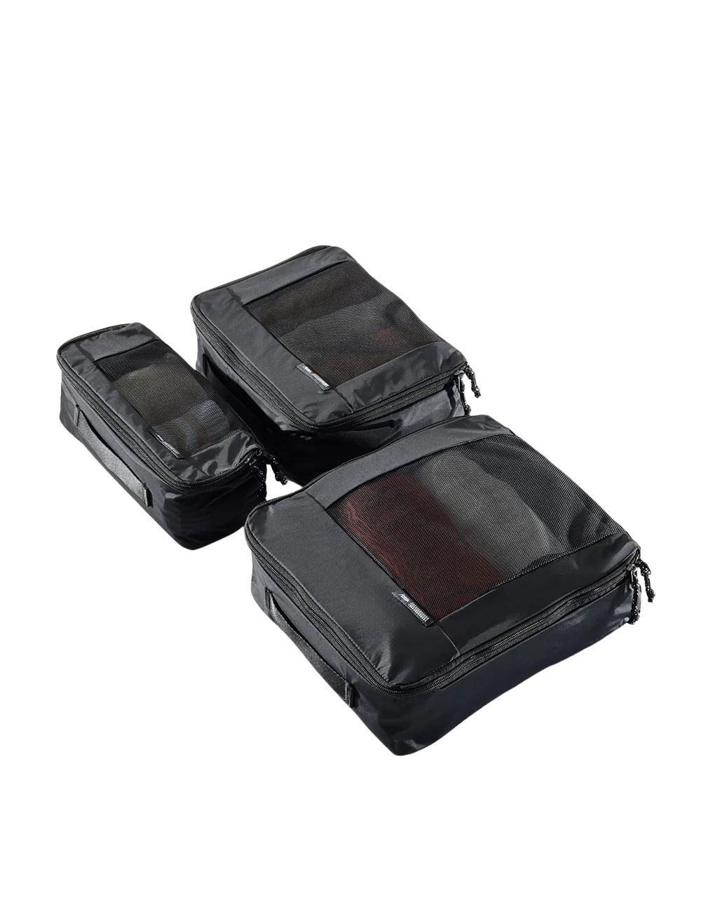Reiseorganizer, Kofferorganizer, Aufbewahrungstasche, Mesh Fächer, 3-teiliges Set