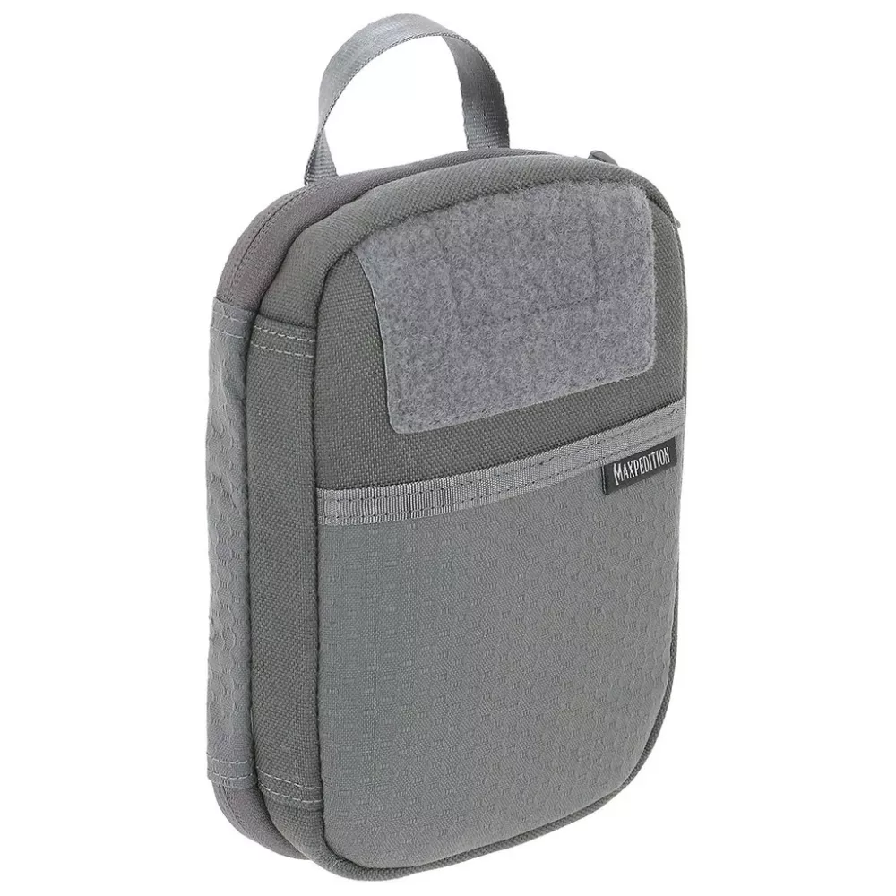Tasche, Kameratasche, Gürteltasche, Grau, Klettverschluss