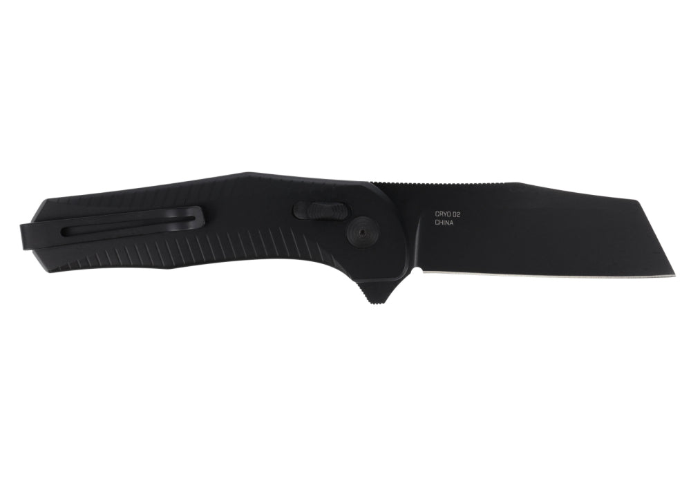 Faltmesser, schwarze Klinge, Taschenmesser, assisted opening, feststehende Klinge