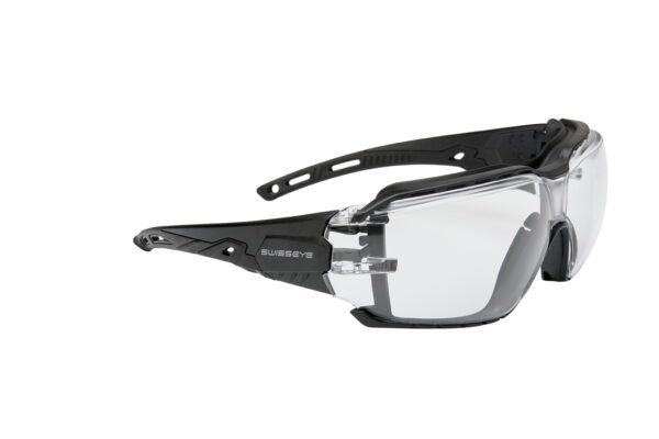 Schutzbrille, Sportbrille, Gläser, Rahmenlos?, Schwarz