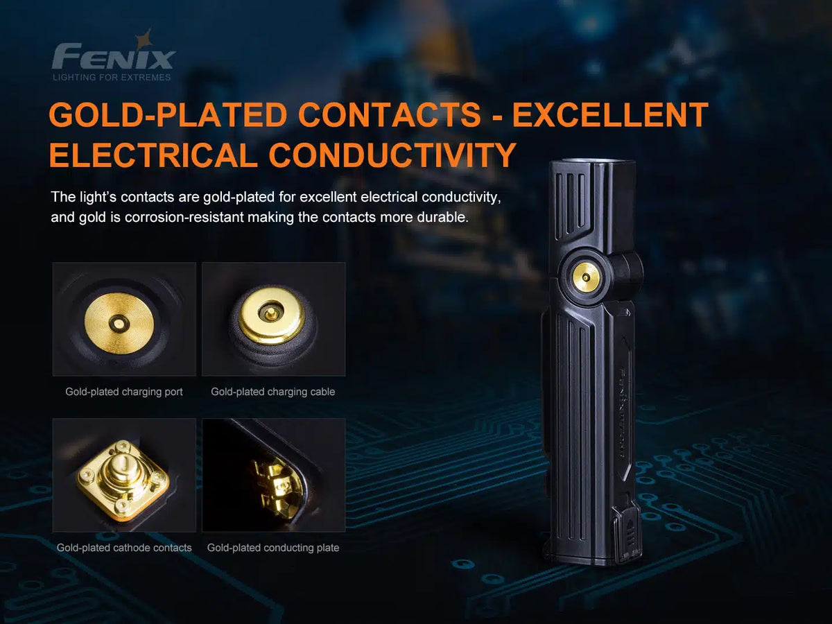 Fenix - WT25R Taschenlampe mit verstellbaren Winkel (1000 Lumen)