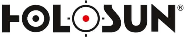 logo, folsun, brand logo, black text, red dot