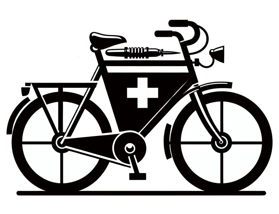 Schablone, Moped, Motorrad, Rad, Fahrrad