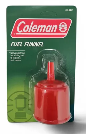 Coleman - Einfülltrichter für Laternen oder Kocher (rot)
