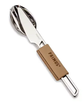 Primus - Campingbesteck Leder (3-teilig)
