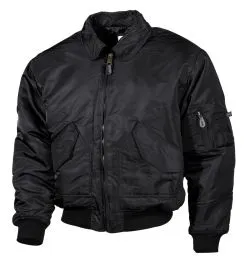 US CWU Pilotenjacke, schwarz 