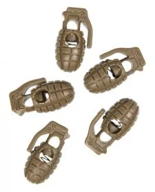 Kordelstopper Handgranate - coyote