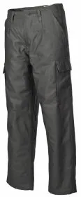BW Moleskinhose, Thermofutter, oliv, große Größen 