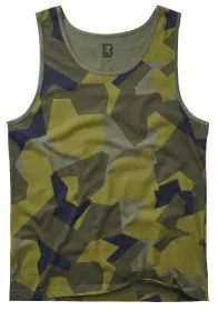 Brandit - Tank Top swedish camo M90