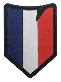 Klettabzeichen France Tactical - color