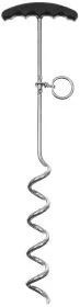 Spiral-Hering, Metall, mit Plastikgriff, ca. 45 cm