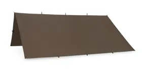 Helikon-Tex - Supertarp Small Spark Resistant funkenbeständig 253 × 200 cm (earth brown)