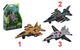 Jet Fighter Düsenjäger Modell-Spielzeug mit Rückziehfunktion