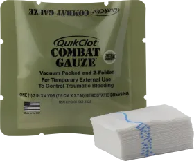 QuikClot® Combat Gauze™ Z-Folded (Blutstillung)