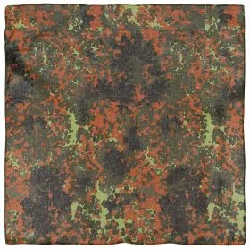 Bandana, flecktarn, ca. 55 x 55 cm, Baumwolle