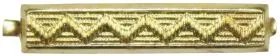 CZ/SK Metallabzeichen, gold, "Kadett Typ II", neuw.