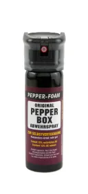 Pepper-Box Pfefferspray - 63 ml, Flip-Top Kappe (Schaum)