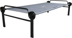 Disc-O-Bed - Einzelbett XLT Single Edition mit Seitentasche (anthrazit)