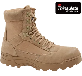Brandit - 9 Eyelet Tactical Boots camel