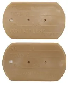 US Hülle für Erkennungsmarken, Gummi, khaki , neuwertig