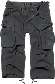 Brandit - Industry Vintage 3/4 Shorts black