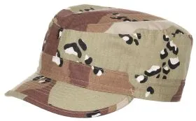 US BDU Feldmütze, Rip Stop, 6 Farben desert