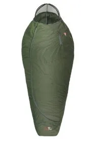 Grüezi bag - Biopod Wolle Survival Ice XXL Wide Winterschlafsack Greenery (Körpergrösse 200 cm)