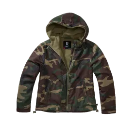 Brandit - Women Frontzip Windbreaker woodland