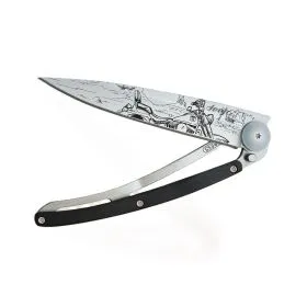 Deejo Klappmesser - Easy Rider Ebenholz 37g