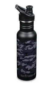 Klean Kanteen - Trinkflasche Classic 532ml Black Camo mit Sport Cap