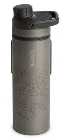 GRAYL - Wasserfilter Ultrapress Titanium Bottle (Covert Black)