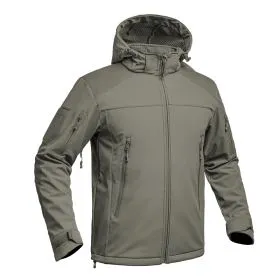 A10 Equipment - V2 Fighter Softshelljacke (oliv)