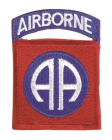 US Stickabzeichen - 82nd Div. Airborne