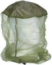 Moskito Kopfnetz, oliv, Gummizug