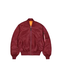 Alpha Industries - Bomberjacke MA-1 burgund