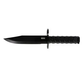 SOG - BAR15C Clip Point Bajonett (schwarz)