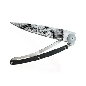 Deejo Klappmesser - Punk Ebenholz 37g
