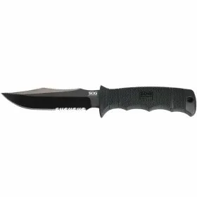 SOG - Seal Pup Elite mit Wellenschliff (schwarz)