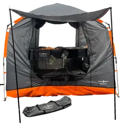 Disc-O-Bed - Zelt Tent (grau/orange)