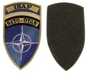 Klettabzeichen, "ISAF", NATO-OTAN, neuw.