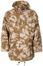 Brit. Kommandojacke "Smock", DPM desert, winddicht, neuw.