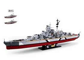 Sluban - Bismarck Battleship 2in1
