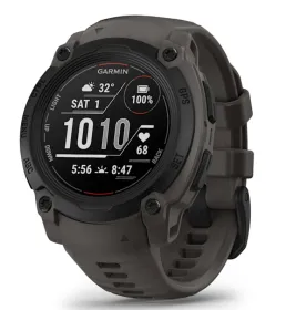 Garmin - Instinct E – 40 mm Kohle/Schwarz mit Silikon-Wechselarmband 20 mm