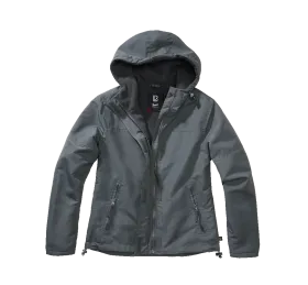 Brandit - Women Frontzip Windbreaker anthracite